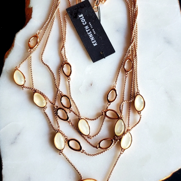 New Kenneth Cole New York Multi-strand Necklace. - Picture 12 of 14